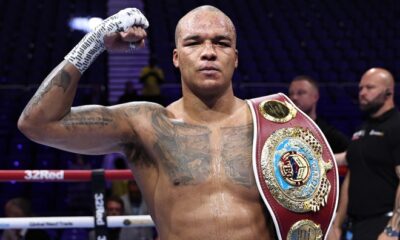 Fabio Wardley became the WBO world heavyweight champion. Photo: Queensberry/Leigh Dawney