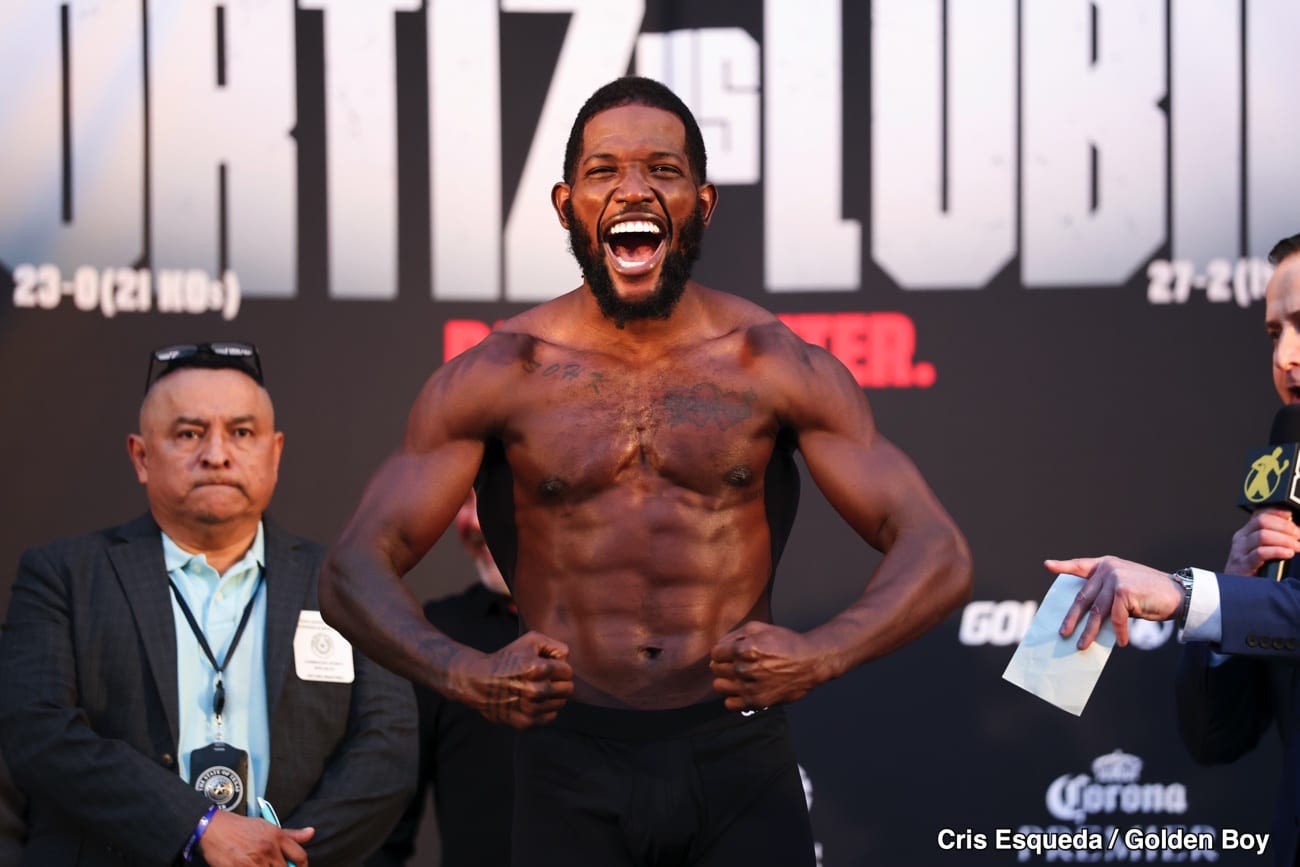 Image: Antonio Tarver Predicts Erickson Lubin Will Upset Vergil Ortiz Jr. in Fort Worth Main Event Tonight on DAZN