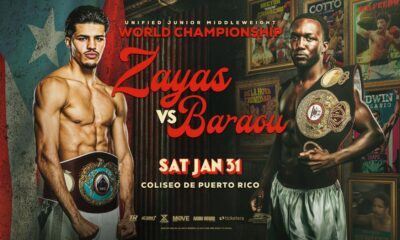 Image: Abass Baraou Heads Into the Lion’s Den: German WBA Champion Aims to Rip Xander Zayas’ WBO Title in Puerto Rico Showdown on January 31
