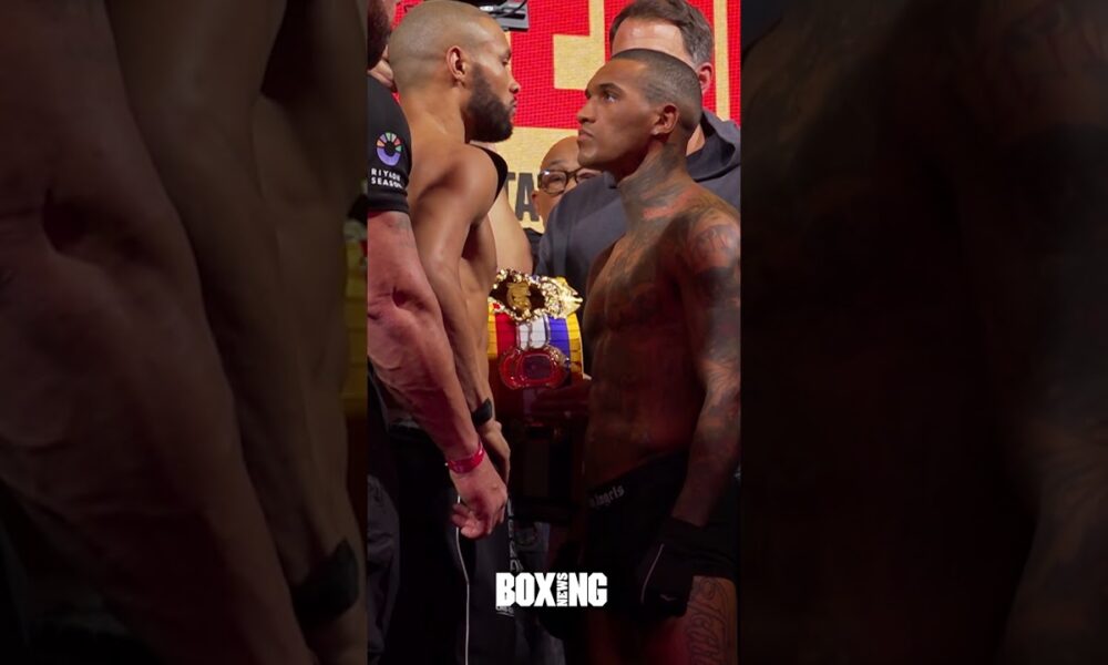 Chris Eubank Jr vs Conor Benn 2 - Weigh In Face Off
