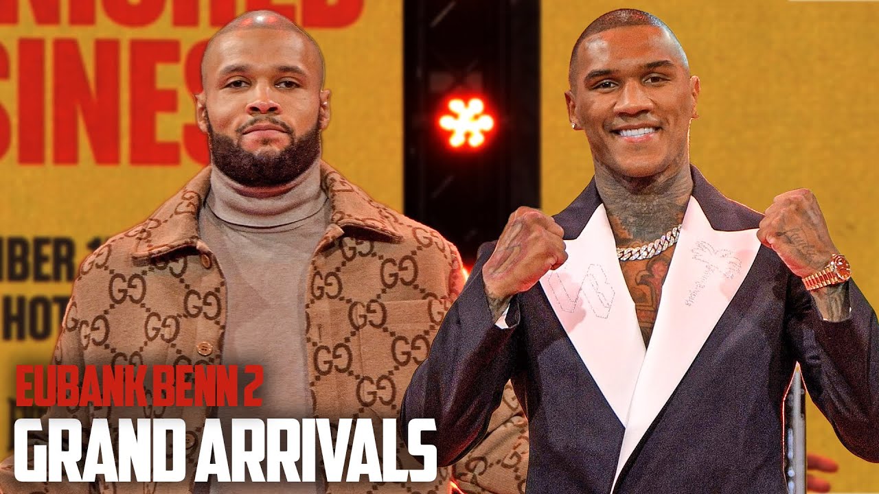 Chris Eubank Jr vs. Conor Benn 2 • FULL GRAND ARRIVALS | DAZN Boxing
