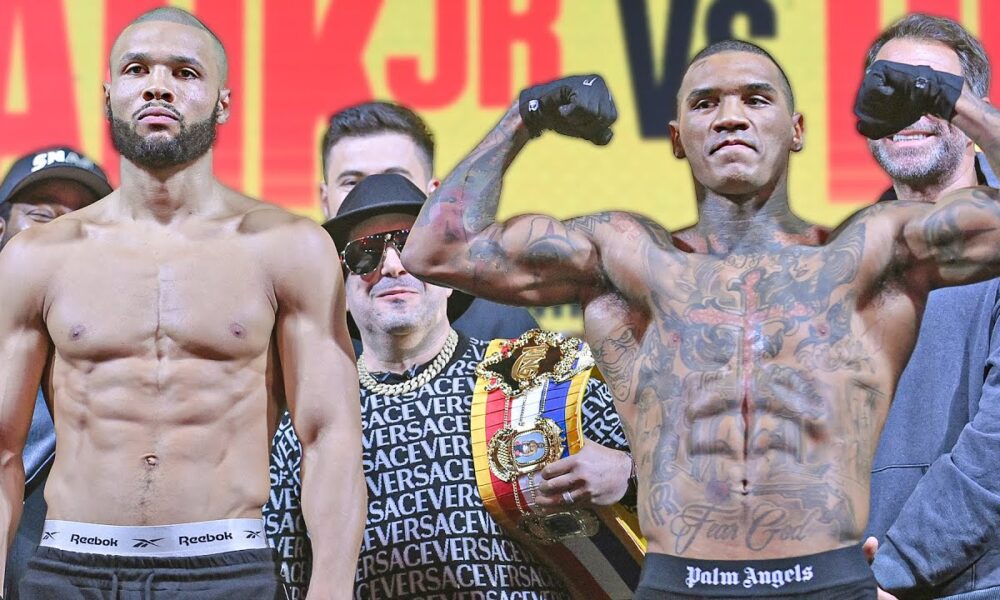 Chris Eubank Jr vs. Conor Benn 2 • FULL WEIGH IN & FACE OFF | DAZN Boxing