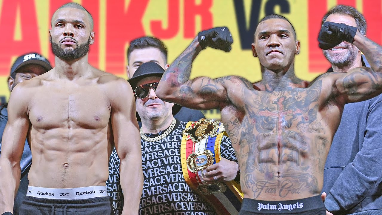 Chris Eubank Jr vs. Conor Benn 2 • FULL WEIGH IN & FACE OFF | DAZN Boxing