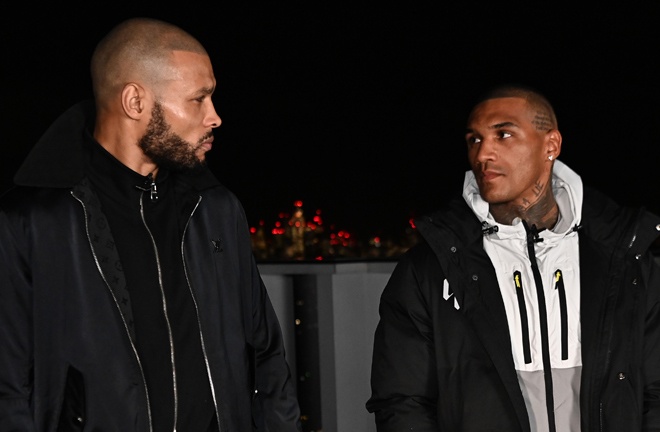 Eubank Jr and Benn lock horns again this weekend Photo Credit: Mark Robinson Matchroom Boxing