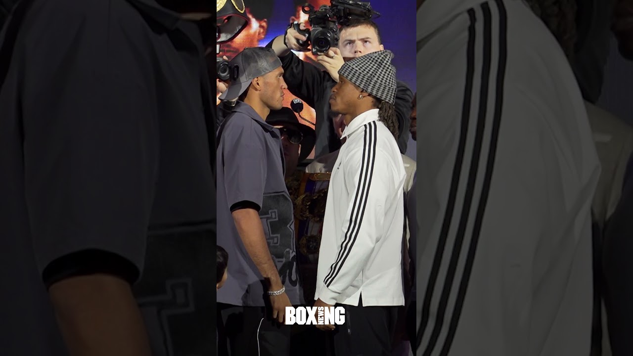 David Benavidez And Anthony Yarde Face Off Following Press Conference