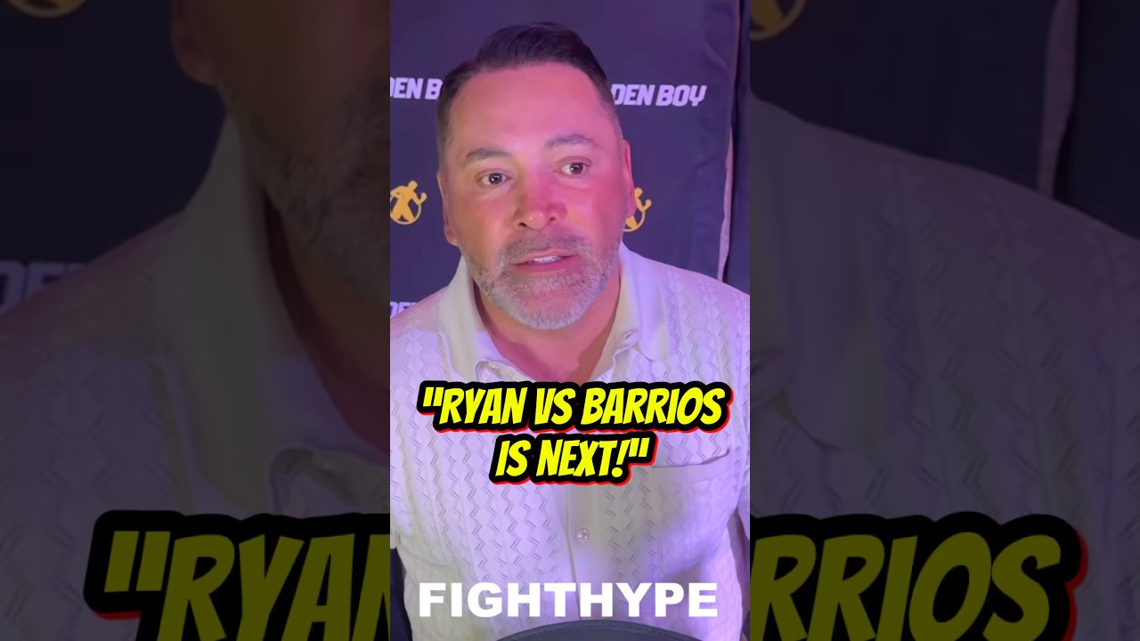 De La Hoya REVEALS Ryan Garcia’s Next Fight — “FINALLY Become A World Champion” vs Mario Barrios