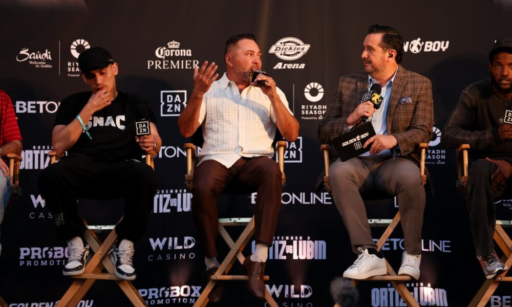 Image: Oscar De La Hoya Says He “1000%” Wants Vergil Ortiz Jr. vs. Jaron ‘Boots’ Ennis in 2026 — But Warns Fight Hinges on Ortiz Beating Erickson Lubin First