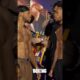 Devin Haney and Brian Norman Jr face off following weigh in