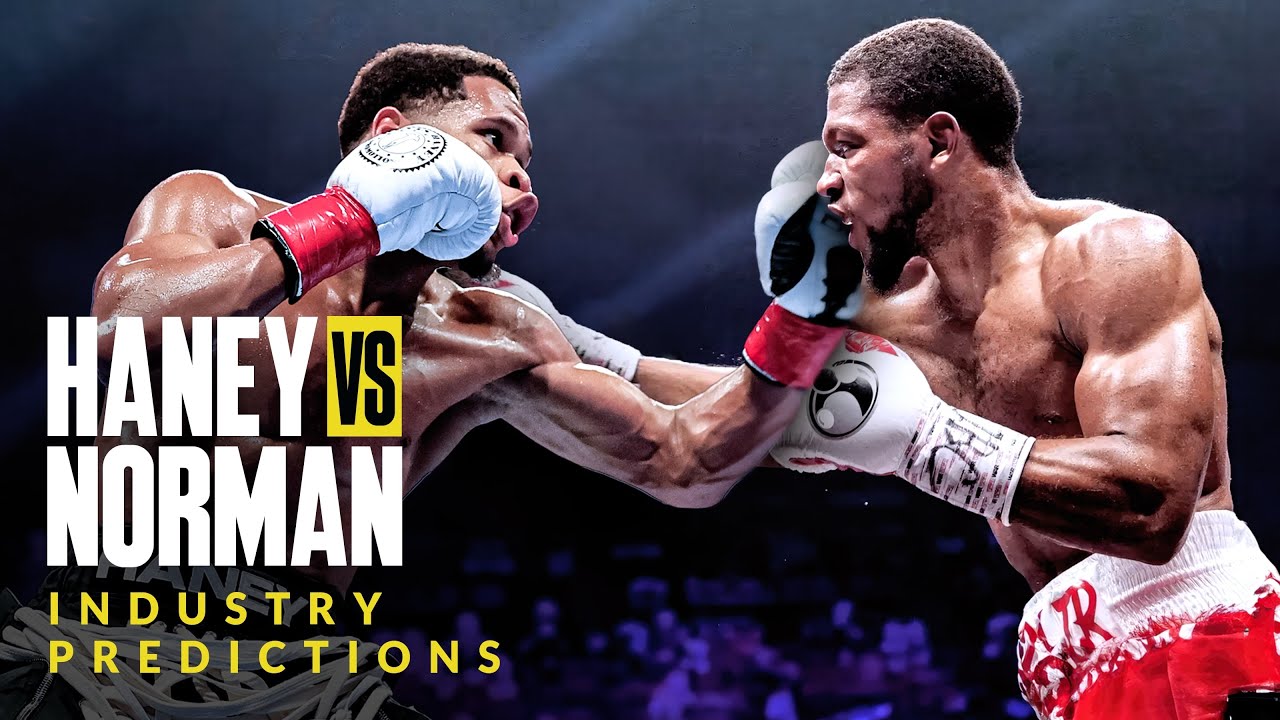 Devin Haney vs Brian Norman Jr - Industry Predictions
