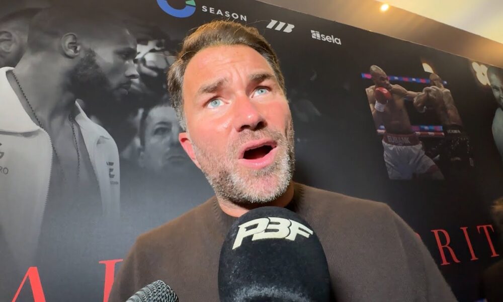 Eddie Hearn GETS HEATED ON Eubank SR 'DISRESPECT' TO HIS FATHER: 'I'LL NEVER FORGET THAT!'