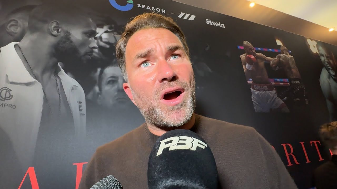 Eddie Hearn GETS HEATED ON Eubank SR 'DISRESPECT' TO HIS FATHER: 'I'LL NEVER FORGET THAT!'