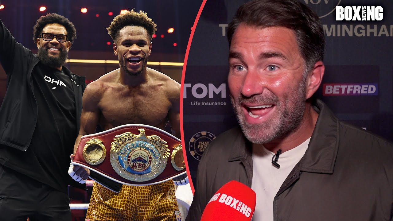 Eddie Hearn Hits Back At Devin Haney Comments