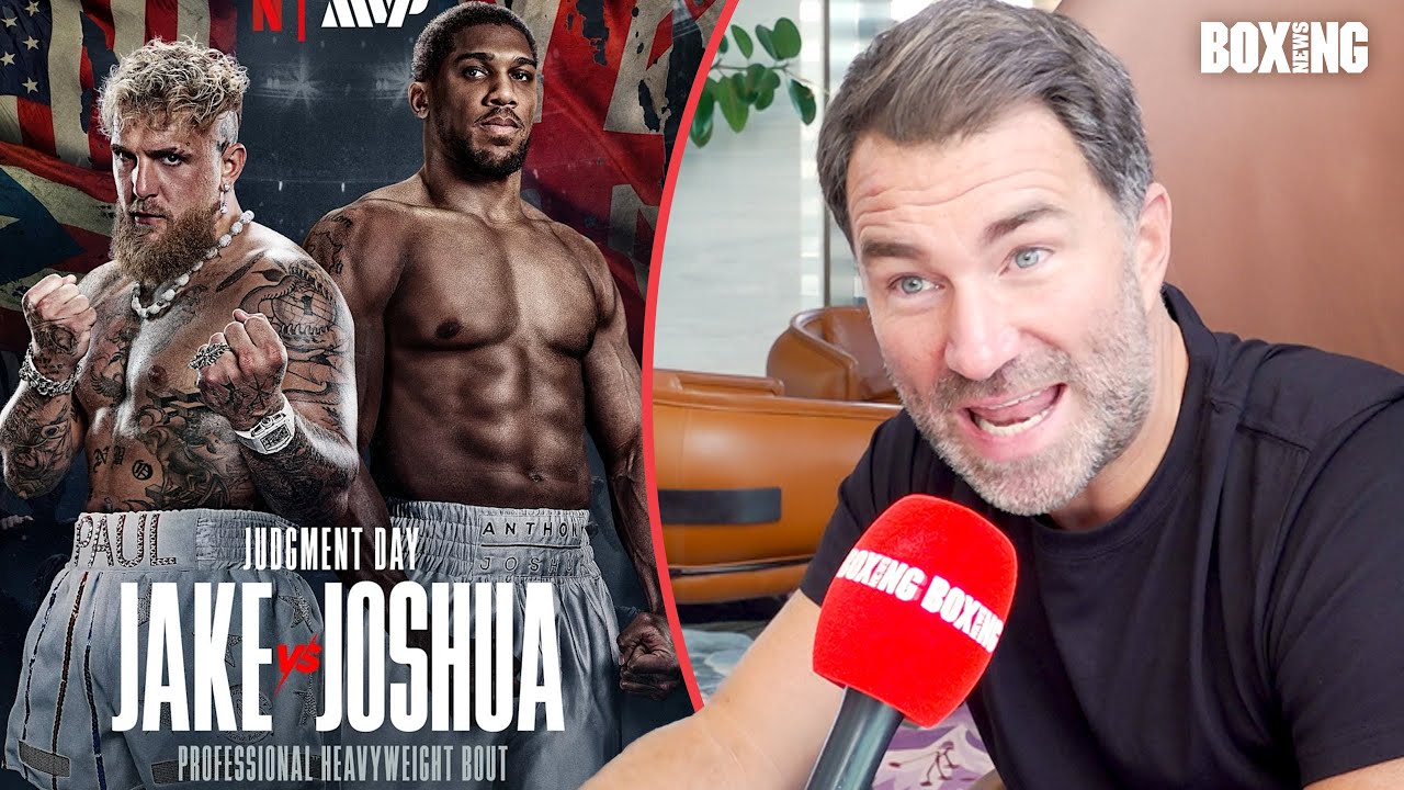 Eddie Hearn Reveals All On Jake Paul vs Anthony Joshua Deal