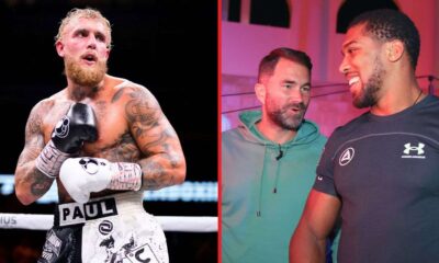 Eddie Hearn responds to reports that Anthony Joshua will fight Jake Paul next