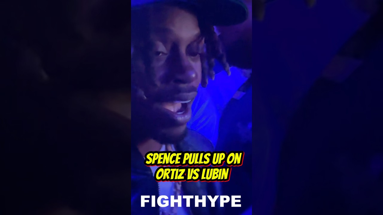 Errol Spence PULLS UP on Vergil Ortiz vs Erickson Lubin