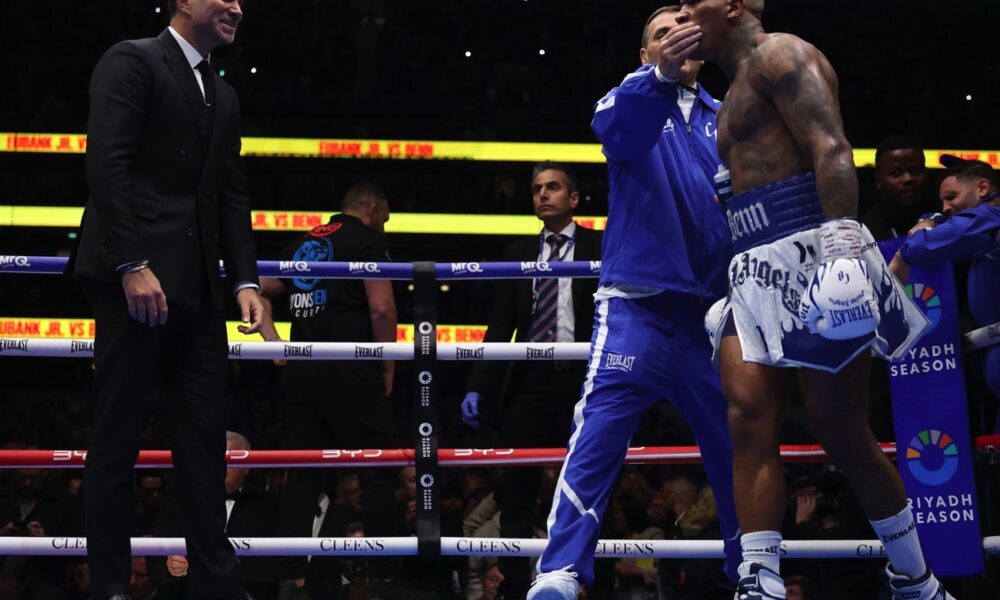 Image: Hearn Suggests Eubank Jr. Is Finished After Benn Rematch, Conveniently Skips the Dual Weight Stipulations That Stacked the Deck