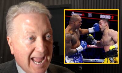 FURIOUS Frank Warren: 'I'VE BEEN IN BOXING LONGER THAN YOU!' - EXPLAINS WARDLEY STOPPAGE