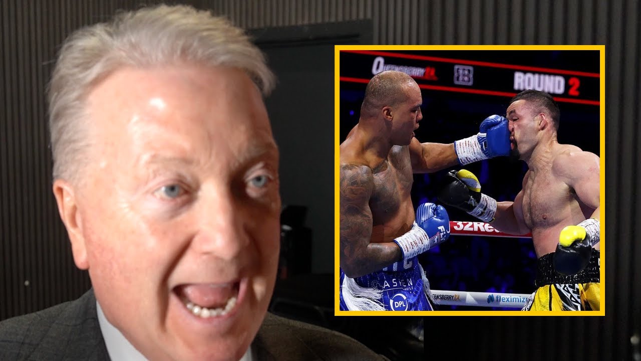 FURIOUS Frank Warren: 'I'VE BEEN IN BOXING LONGER THAN YOU!' - EXPLAINS WARDLEY STOPPAGE