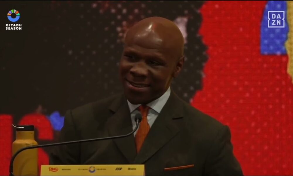 Full HEATED Face-Off & Press Conference. Eubank Jr v Conor Benn 2 with Chris Eubank Sr Watching On