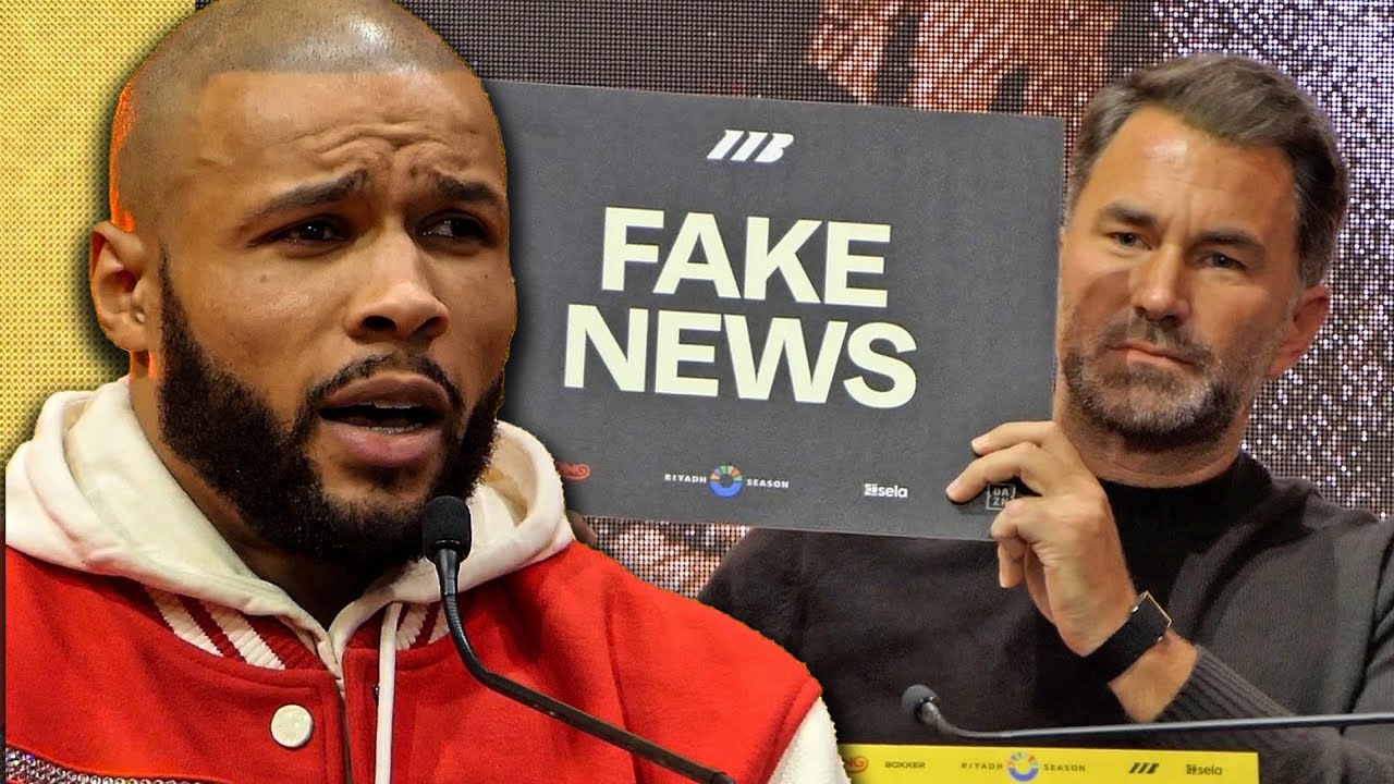 HILARIOUS! Eddie Hearn FINALLY GETS ONE OVER Chris Eubank Jr