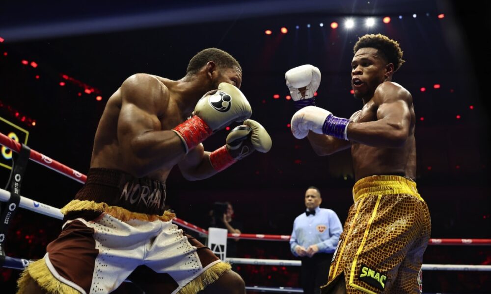 Image: Haney Fires Back After Benn Taunts His Hugging in Norman Fight