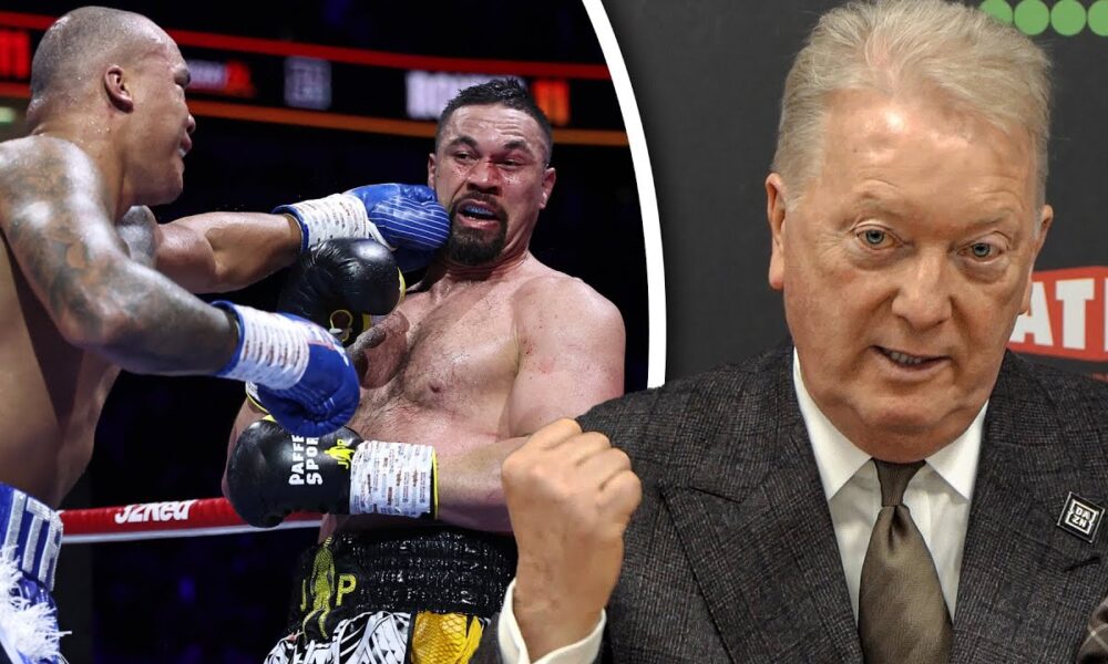"He Keeps F****** Doing It!" FRANK WARREN POST FIGHT, talks Oleksandr Usyk vs Fabio Wardley