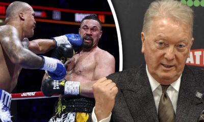 "He Keeps F****** Doing It!" FRANK WARREN POST FIGHT, talks Oleksandr Usyk vs Fabio Wardley