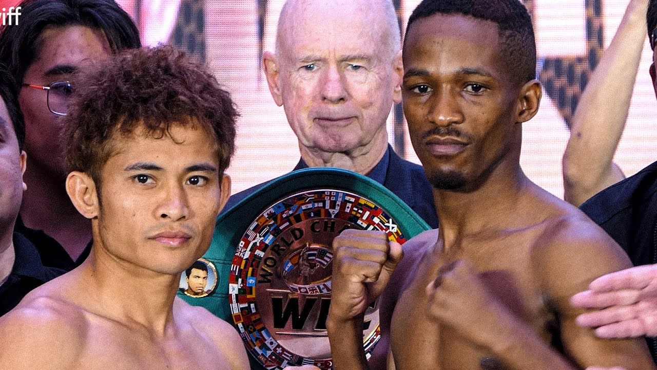 IBA Pro 11 MINIMUM WEIGHT Weigh-In | Jerusalem vs Kuse • WBC WORLD TITLE • THRILLA IN MANILA 2