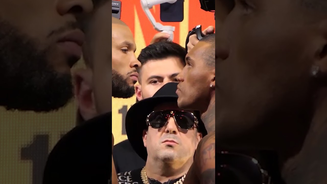 ICE COLD. Eubank Jr and Benn Lock Eyes in Tense Final Face Off  #boxing