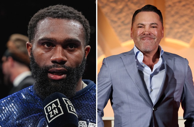 Vergil Ortiz Jr was called out by Jaron Ennis after his victory over Uisma Lima Photo Credit: Cris Esqueda/Golden Boy/Emma Brawley/Matchroom Boxing