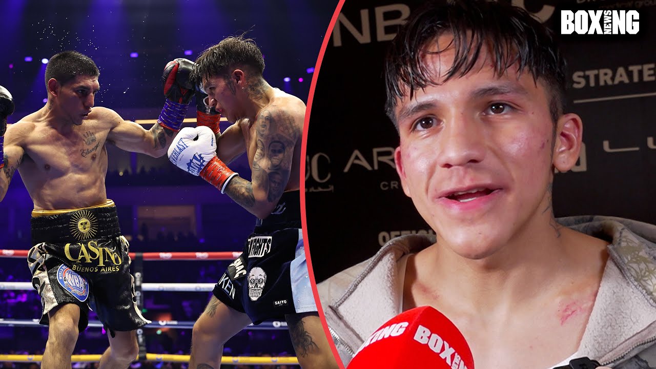 Jesse Rodriguez Reacts To Stunning KO Victory Over Fernando Martinez