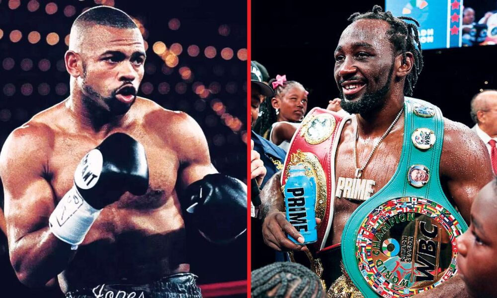 Joe Calzaghe says there’s only one winner between prime Roy Jones Jr and Terence Crawford