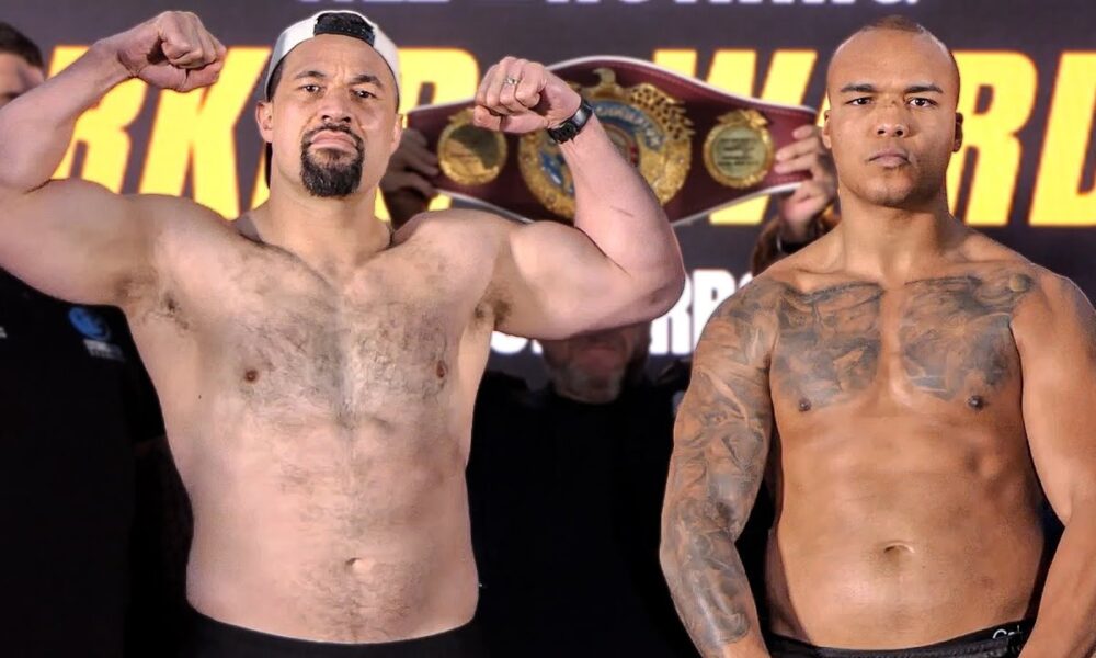 Joseph Parker vs. Fabio Wardley • FULL WEIGH IN & FACE OFF | Frank Warren & DAZN Boxing