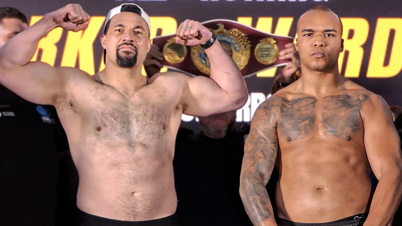 Joseph Parker vs. Fabio Wardley • FULL WEIGH IN & FACE OFF | Frank Warren & DAZN Boxing