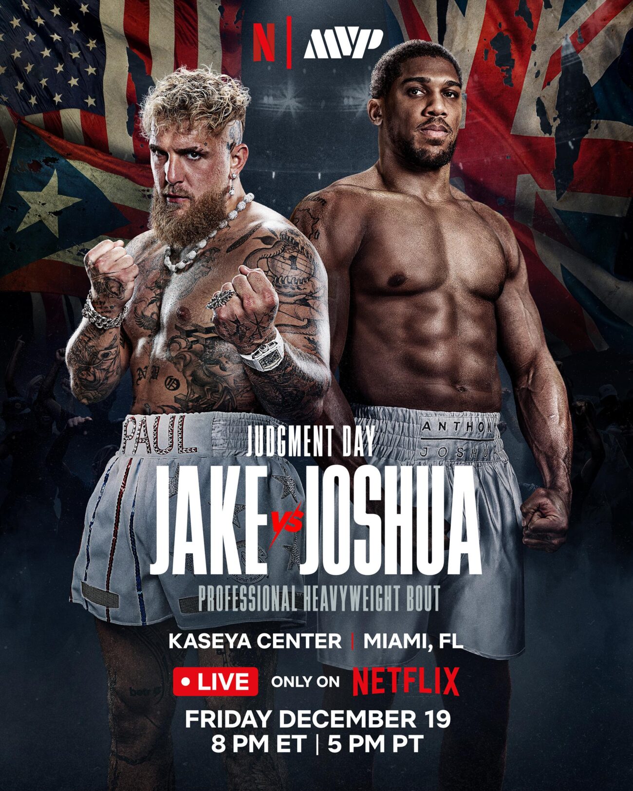 Image: Joshua vs Jake Paul Is Official - December 19, Miami