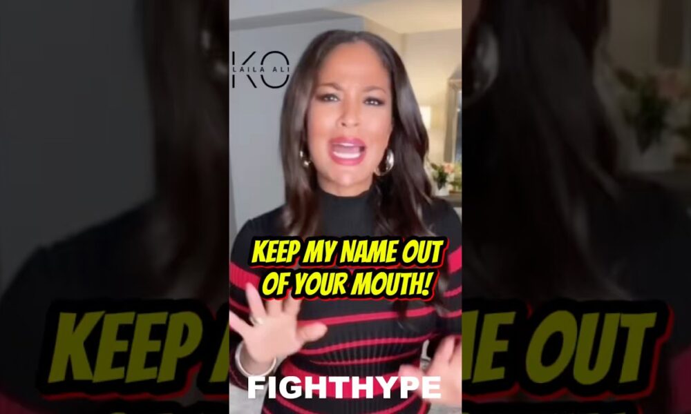 Laila Ali HAS HAD ENOUGH of Claressa Shields: “She Can’t Keep My Name Out Of Her Mouth!”