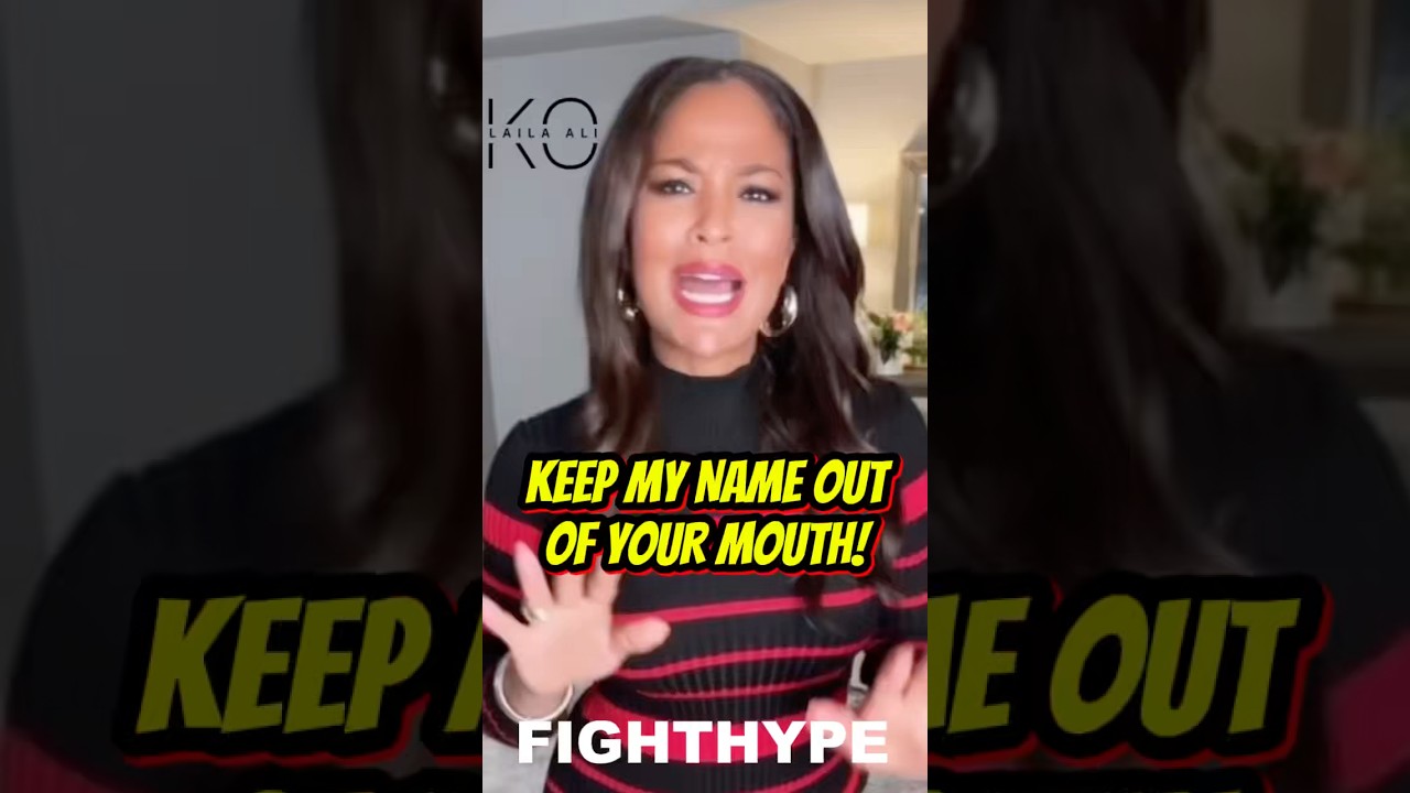 Laila Ali HAS HAD ENOUGH of Claressa Shields: “She Can’t Keep My Name Out Of Her Mouth!”