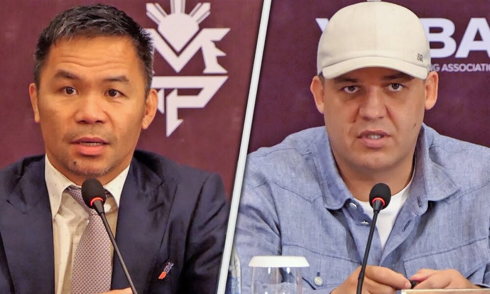 Manny Pacquiao FUTURE REVEALED! • Full IBA Press conference ft. Itauma POTENTIAL OPPONENT • Manila.