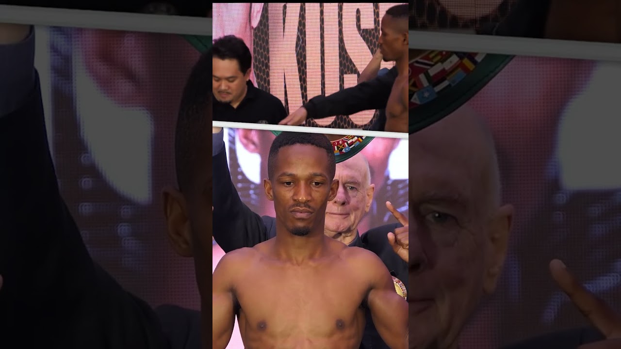 Melvin Jerusalem vs Siyakholwa Kuse WEIGH IN