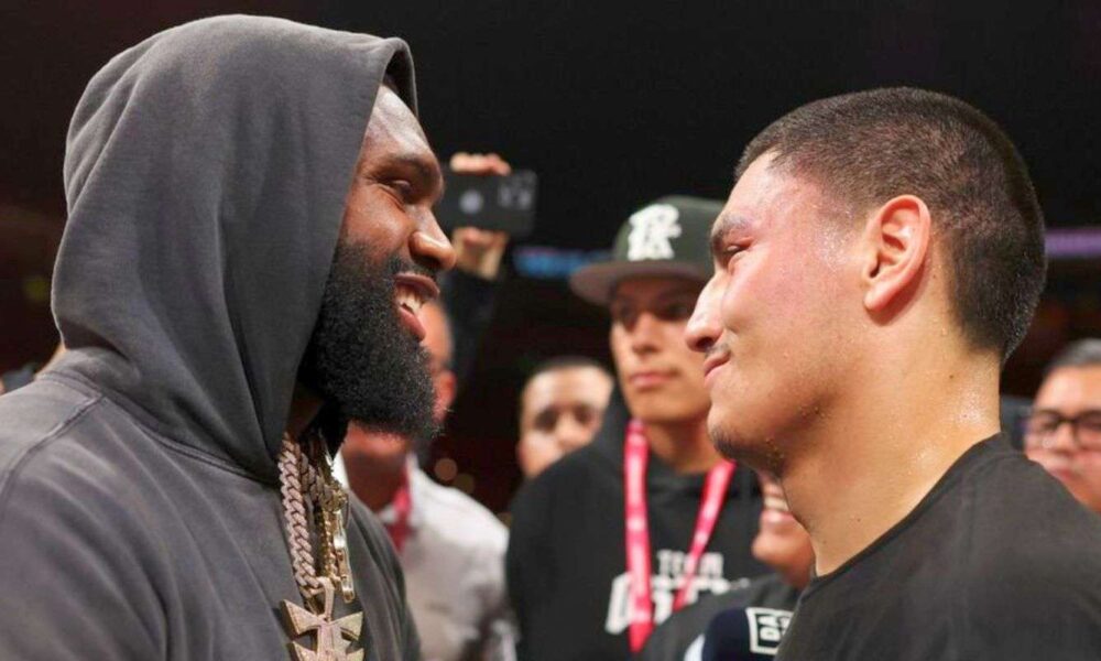 Oscar De La Hoya says Vergil Ortiz will only face Jaron Ennis under one condition after KO victory