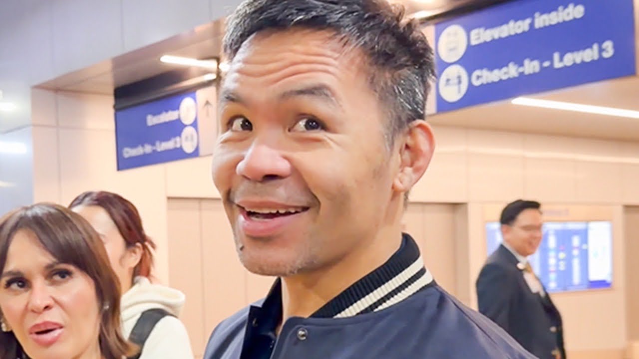 Pacquiao ARRIVES in LA | Mayweather Rematch Moves & Son’s Pro Debut