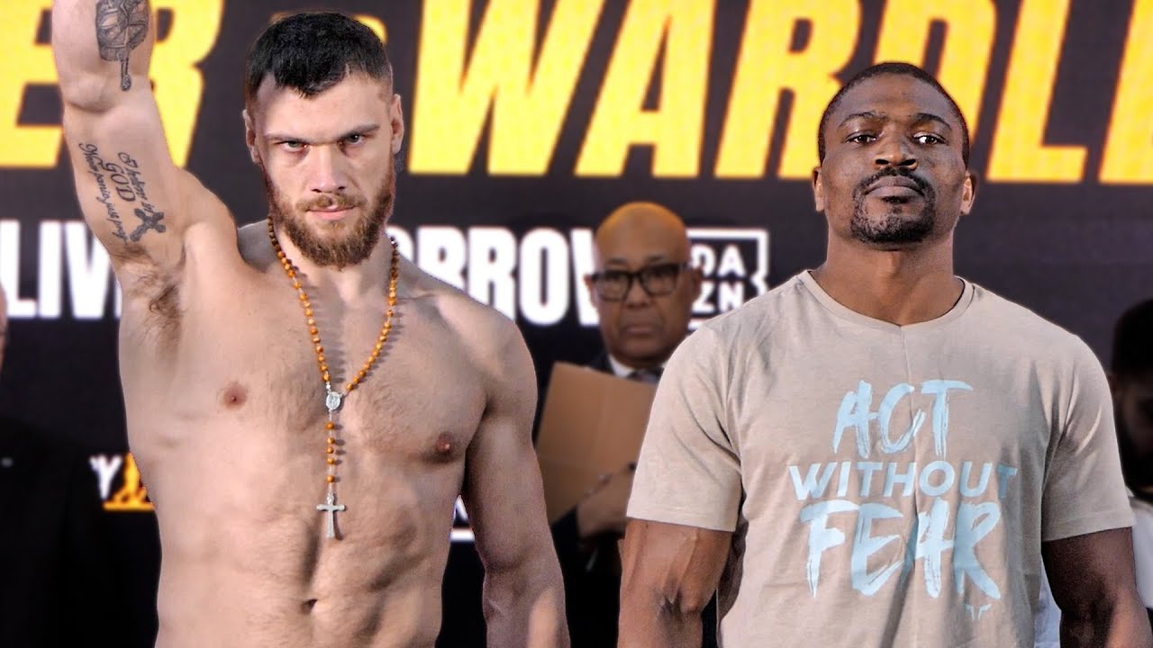 Parker vs. Wardley • FULL UNDERCARD WEIGH IN ft. Juergen Uldedaj | DAZN Boxing