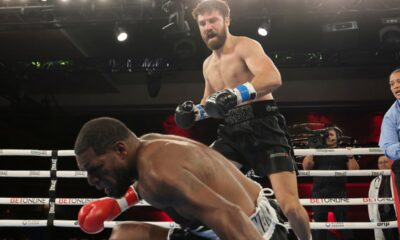 Image: Boxing Results: Pat Brown flattens Felix Valera in two rounds, hailed as “Manchester’s Rocky Marciano” by Eddie Hearn