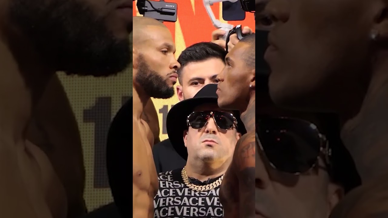 READY TO BLOW. Eubank Jr and Benn Drop a DYNAMITE Face Off at the Weigh In!!  #boxing