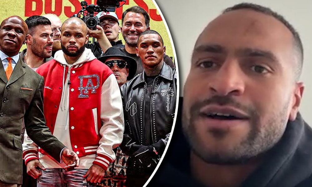 'SLANDEROUS!' Eubank Sr ALLEGATIONS! Harlem Eubank HITS BACK at Eddie Hearn & The Benn's