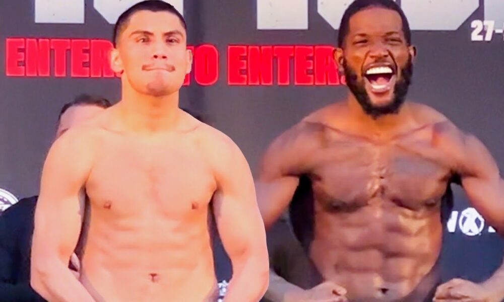 Vergil Ortiz Jr vs Erickson Lubin FULL WEIGH-IN | Face Off & Final Words