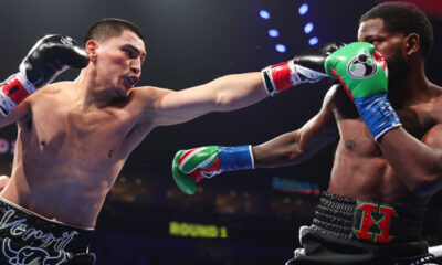 Ennis and Ortiz faced off Photo Credit: Cris Esqueda/Golden Boy via Getty Images