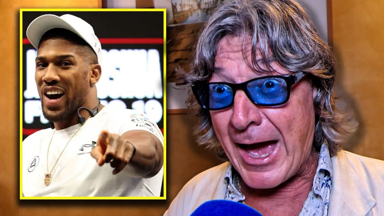 'ANTHONY JOSHUA SOUNDED LIKE HE'D BEEN ON THE BOOZE!' - Gareth A Davies on 'WEIRD' interview