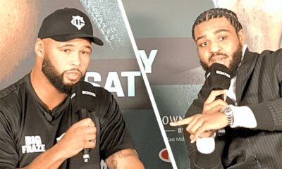 AWKWARD! Frazer Clarke vs Jeamie TKV | FULL PRESS CONFERENCE | Boxxer & BBC