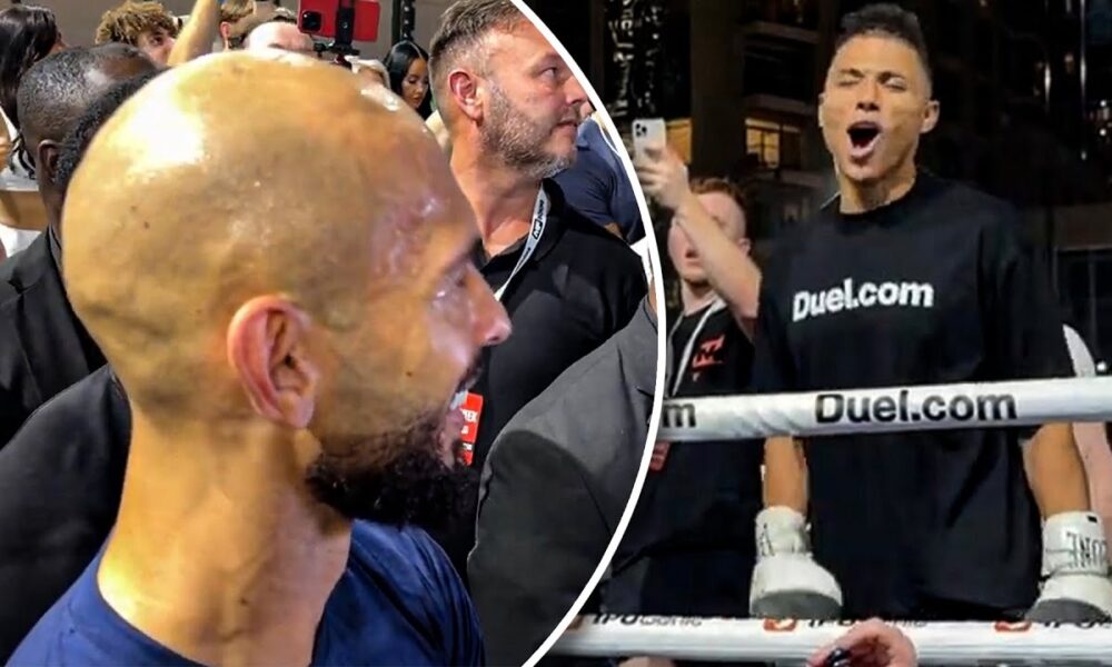 Andrew Tate TRASH TALKS Chase DeMoor | OPEN WORKOUT | Misfits Boxing